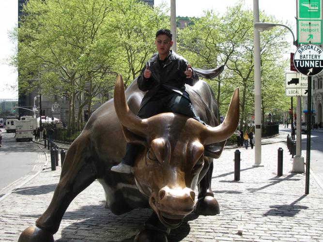 Gus taming Wall Street
